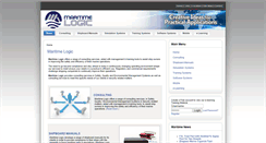 Desktop Screenshot of maritimelogic.com